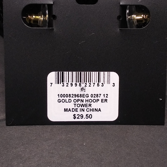 ALFANI Elegant Gold Tone Pierced Earrings 3 Classic Pairs Post & Wire NWT - Picture 4 of 12